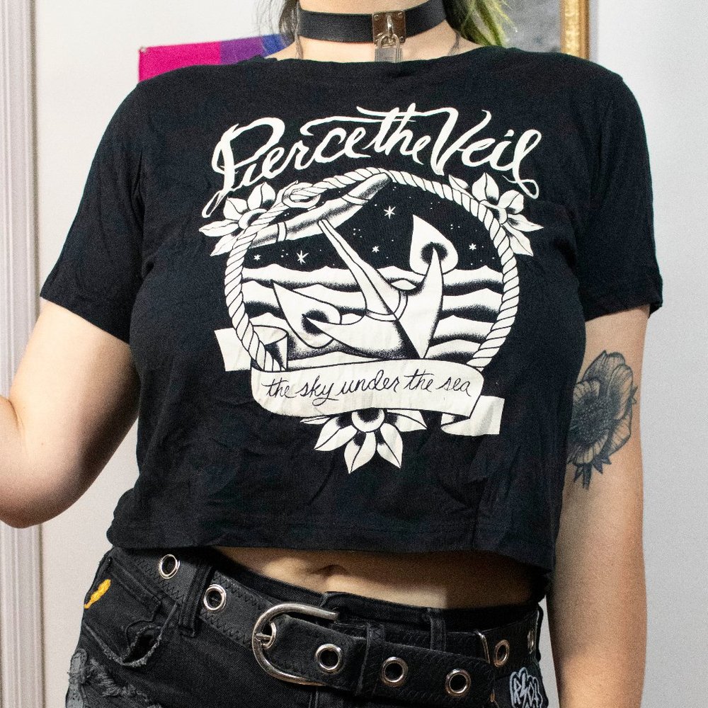 Pierce the Veil 'The Sky Under the Sea' crop top